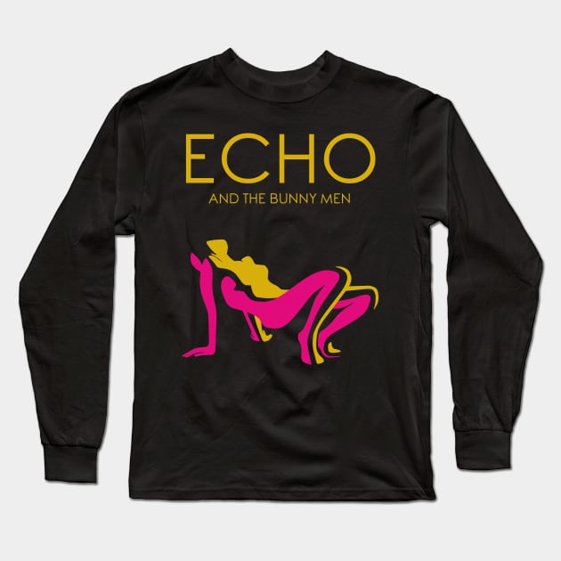 Echo & The Bunnymen fanart Long Sleeve T-Shirt by Aprilskies